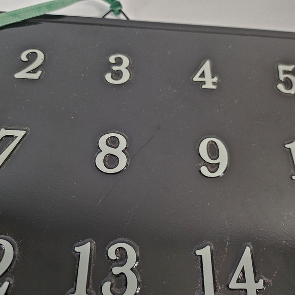 Ashland Christmas Countdown Metal Wall Christmas Decoration Magnet Holiday - Picture 4 of 10